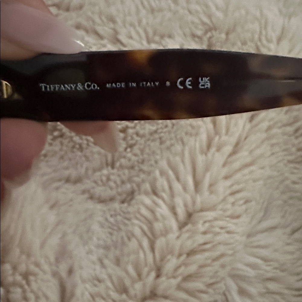 Tiffany & Co. Tiffany TF 4230 8015/7 glasses with Amber Lenses; NWT - Picture 7 of 8